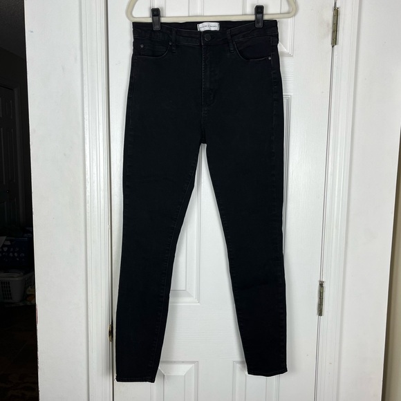 Articles of Society Black Denim High Rise Skinny Jeans - Picture 1 of 9
